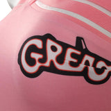 Cosplay Costume Halloween Carnival Party Disguise Suit pink lady swimsuit Grease: Rydell High Cheerleader