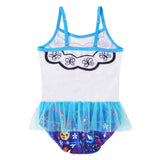 Kids Girls Encanto Mirabel Cosplay Costume Two-Piece Swimwear Outfits Halloween Carnival Suit