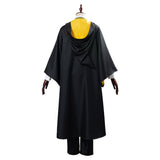 Harry Potter Halloween Carnival Costume School Uniform Cosplay Costume Hufflepuff Robe Cloak Outfit