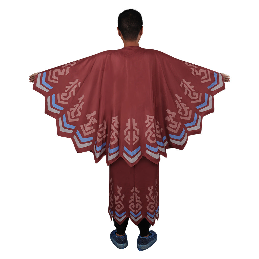The Legend of Zelda: Tears of the Kingdom Link Cape Cosplay Costume Ha ...