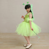Tinker Bell Cosplay Costume Kids Girls Tutu  Dress Outfits Halloween Carnival Party Disguise Suit