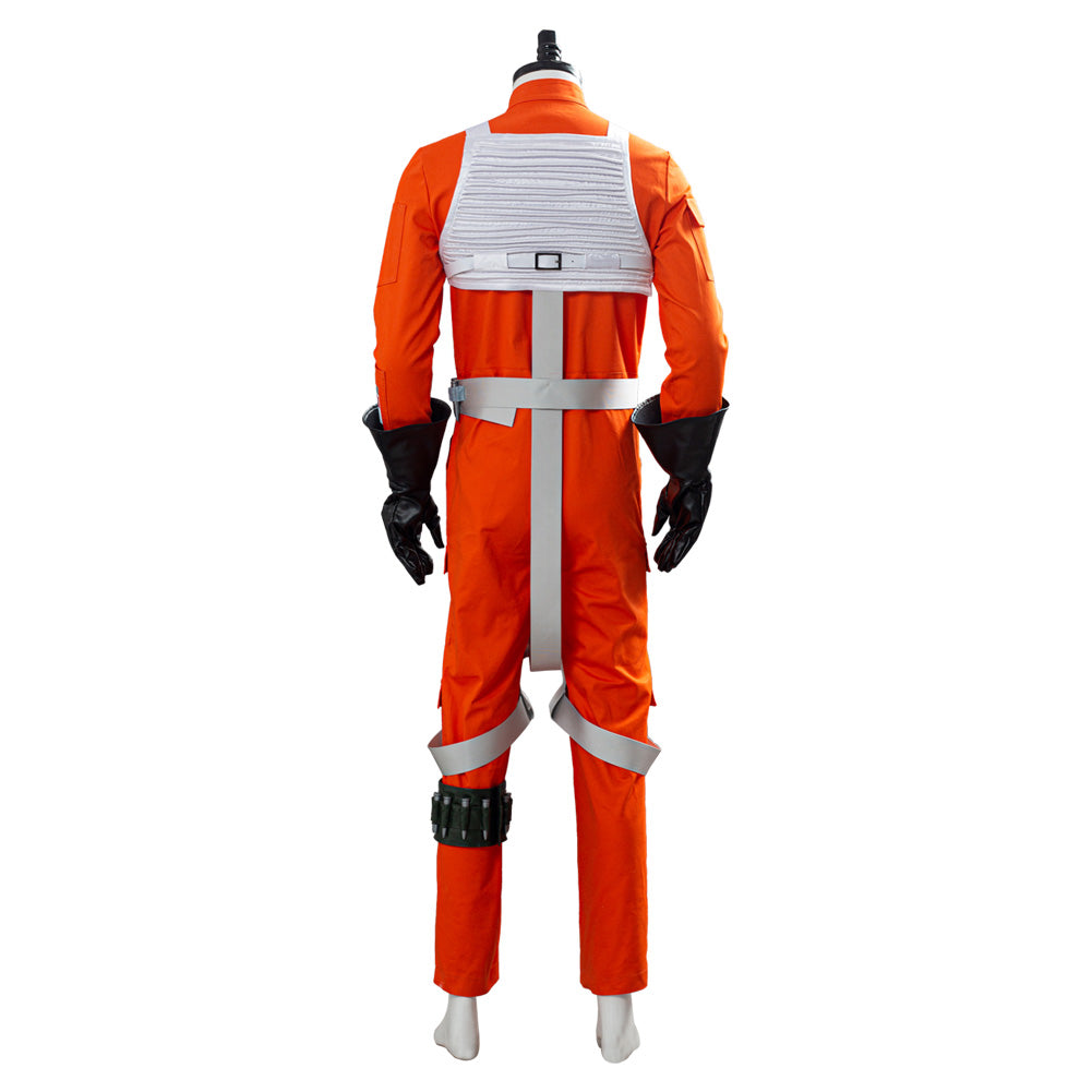 Pilot Jumpsuit X-WING Rebel Uniform Cosplay Costume