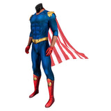 The Boys Homelander Cosplay Costume Jumpsuit Cloak Outfits Halloween Carnival Suit
