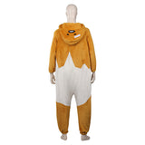 Gudetama Adventure Gudetama Cosplay Costume Jumpsuit  Sleepwear Onesies Pajamas Outfits Halloween Carnival Party Suit
