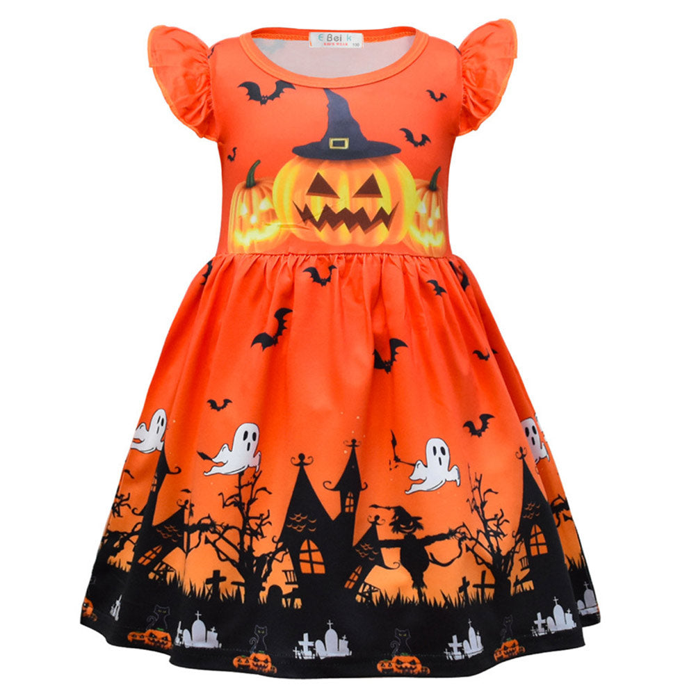 Kids Girls Cosplay Costume Dress Outfits Halloween  Carnival Suit