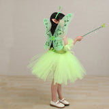 Tinker Bell Cosplay Costume Kids Girls Tutu  Dress Outfits Halloween Carnival Party Disguise Suit