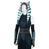 The Mando S2 Halloween Carnival Suit Ahsoka Tano Cosplay Costume Top Pants Outfits