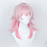 Game Honkai: Star Rail March 7th Cosplay Wig Heat Resistant Synthetic Hair Carnival Halloween Party Props