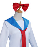 Poputepipikku Pop Team Epic Halloween Carnival Suit Popuko Pipimi Cosplay Costume Blue Uniform Skirt Outfit