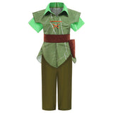 Kids Children Peter Pan Cosplay Costume Outfits Halloween Carnival Suit