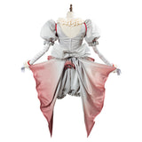 Pennywise Horror Pennywise The Clown Costume Outfit for Women Girls Halloween Carnival Cosplay Costume
