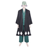 Anime Bleach Coat Pants Hat Outfit Urahara Kisuke Halloween Carnival Suit Cosplay Costume