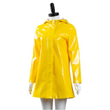 Coraline & the Secret Door Coraline Jones Cosplay Costume Outfits Yellow Coat  Halloween Carnival Suit