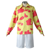 One Piece Film: Red Trafalgar D. Water Law Cosplay Costume Shirt Pants Outfits  Halloween Carnival Suit