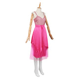 Barbie 2023 Cosplay Costume Pink Dress Halloween Carnival Suit