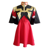 Mobile Suit Gundam  Char Aznable Cosplay Costume Halloween Carnival Party Disguise Suit