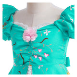 Kids Girls Enchanted Giselle Dress Cosplay Costume Outfits Halloween Carnival Disguise Suit