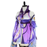 Game Genshin Impact Halloween Carnival Suit Keqing Cosplay Costume Dress Outfits
