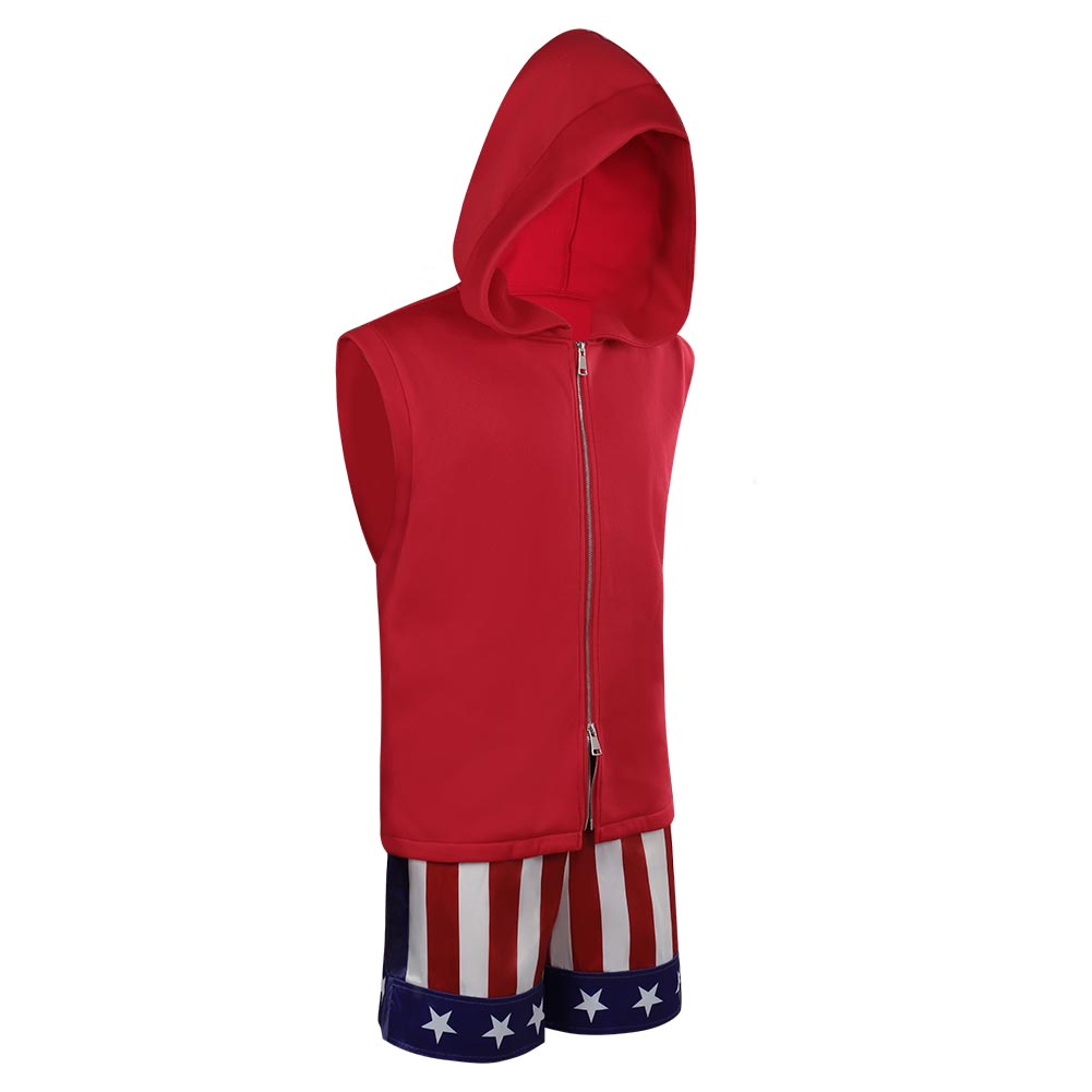 Creed3 Adonis Creed Vest Shorts Cosplay Costume  Outfits Halloween Carnival Suit
