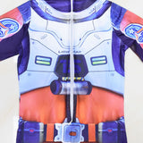 Kids Girls Buzz Lightyear Cosplay Costume Jumpsuit Mask Gloves Outfits Halloween Carnival Suit