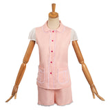 Barbie Cosplay Costume Sleepwear Two-Pieces Pajamas Shirt Shorts Headband Outfits Halloween Carnival Suit