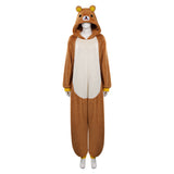 Rilakkuma Theme Park Adventure Brother Bear Cosplay Costume Jumpsuit Sleepwear Outfits Halloween Carnival Suit
