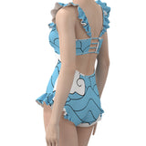 Demon Slayer Kamado Tanjirou Cosplay Costume Swimsuit Outfits Halloween Carnival Suit