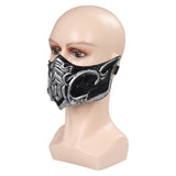 Mortal Kombat Sub-Zero Cosplay Latex Masks Halloween Costume Props