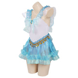 Sailor Moon：Sailor Mercury Mizuno Ami Cosplay Costume Jumpsuit Swimsuit Outfits Halloween Carnival Suit