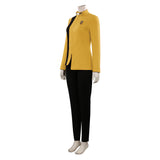 Star Trek: Discovery S4 Cosplay Costume Yellow Women Uniform Outfits Halloween Carnival Suit