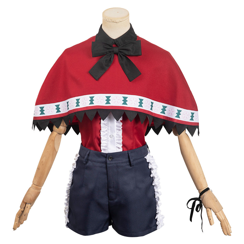 Oshi No Ko My Idol's Child  Mem-Cho Cosplay Costume Red Singing Outfits Halloween Carnival Suit
