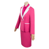 Barbie Cosplay Costume Pink Uniform Skirt Outfits Halloween Carnival Suit