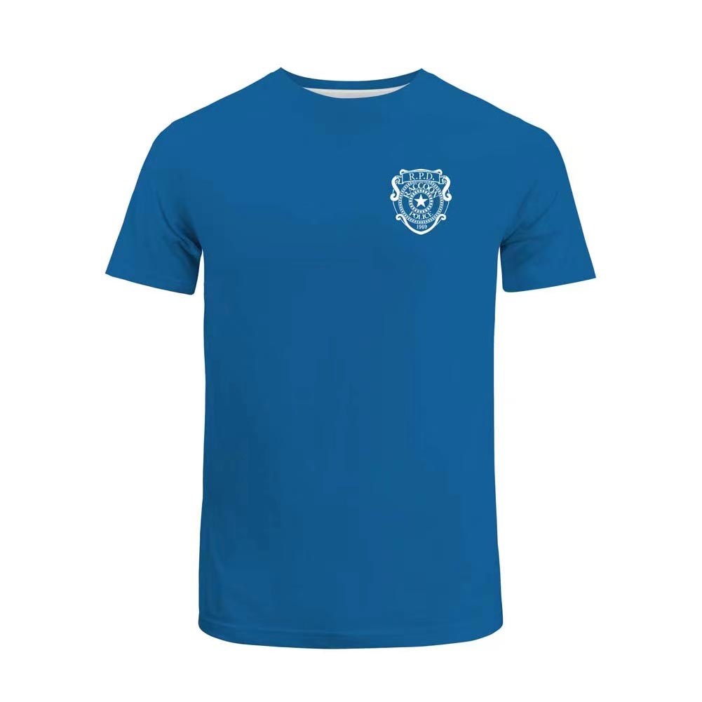 Resident Evil  Raccoon Police Department/RPD Cosplay T-shirt Men Women 3D Print Short Sleeve Shirt