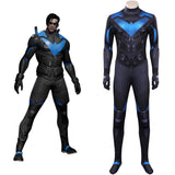 Gotham Knights Nightwing Cosplay Costume Jumpsuit Outfits Halloween Carnival Party Suit
