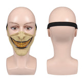 The Black Phone The Grabber Mask Cosplay Half Face Colorful Latex Masks Helmet Masquerade Halloween Party Costume Props