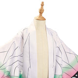 Demon Slayer: Kimetsu no Yaiba Kids Children Kimono Coat Kochou Shinobu Cosplay Costume