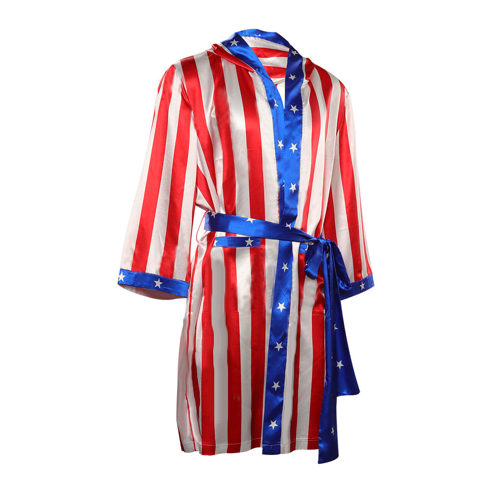 Creed Robe Creed3 Adonis Creed Cosplay Costume Robe Belt Outfits Halloween Carniv ...