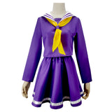 No Game No Life - Shiro Uniform Dress Outfits Cosplay Costume Halloween Carnival Suit