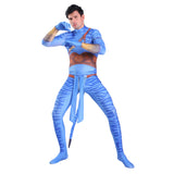 Adult  Avatar Cosplay Costume Jumpsuit Outfits Halloween Carnival Suit