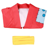 One Piece Halloween Carnival Suit Wano Country Monkey D. Luffy Cosplay Costume Kimono Outfits