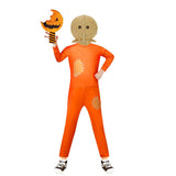 Kids Children Trick ‘R Treat Cosplay Costume Jumpsuit Outfits Halloween Carnival Suit