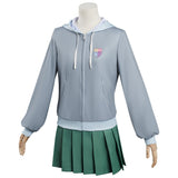 Amphibia Marcy Wu Uniform Dress Outfits Cosplay Costume Halloween Carnival Suit