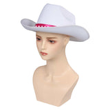 Barbie Margot Robbie Cowboy Hat Cosplay Halloween Carnival Costume Accessories