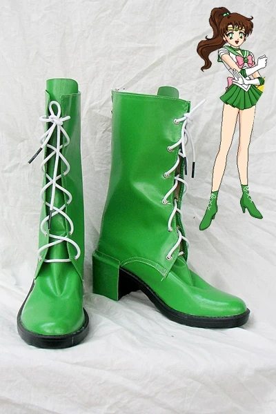 Sailor Moon Jupiter Cosplay Boots Shoes