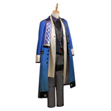 Vtuber  Akira Shikinagi Cosplay Costume Coat Outfits Halloween Carnival Suit