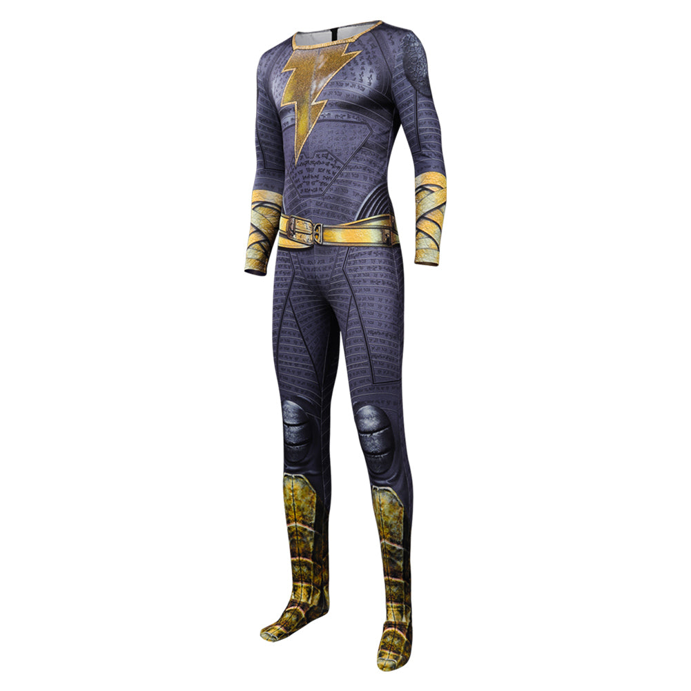Black Adam  Cosplay Costume Jumpsuit Outfits Halloween Carnival Suits