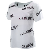 Harley Quinn Birds of Prey Top Women Summer T-shirt Costume
