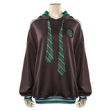 Harry Potter slytherin hoodies Cosplay Costume Coat Halloween Carnival Suit