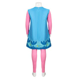 Trolls 2：World Tour Poppy Cosplay Costume Outfits Halloween Carnival Suit