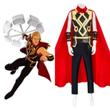 Thor Cosplay Costume Shirt Pants Cloak Outfits Halloween Carnival Suit